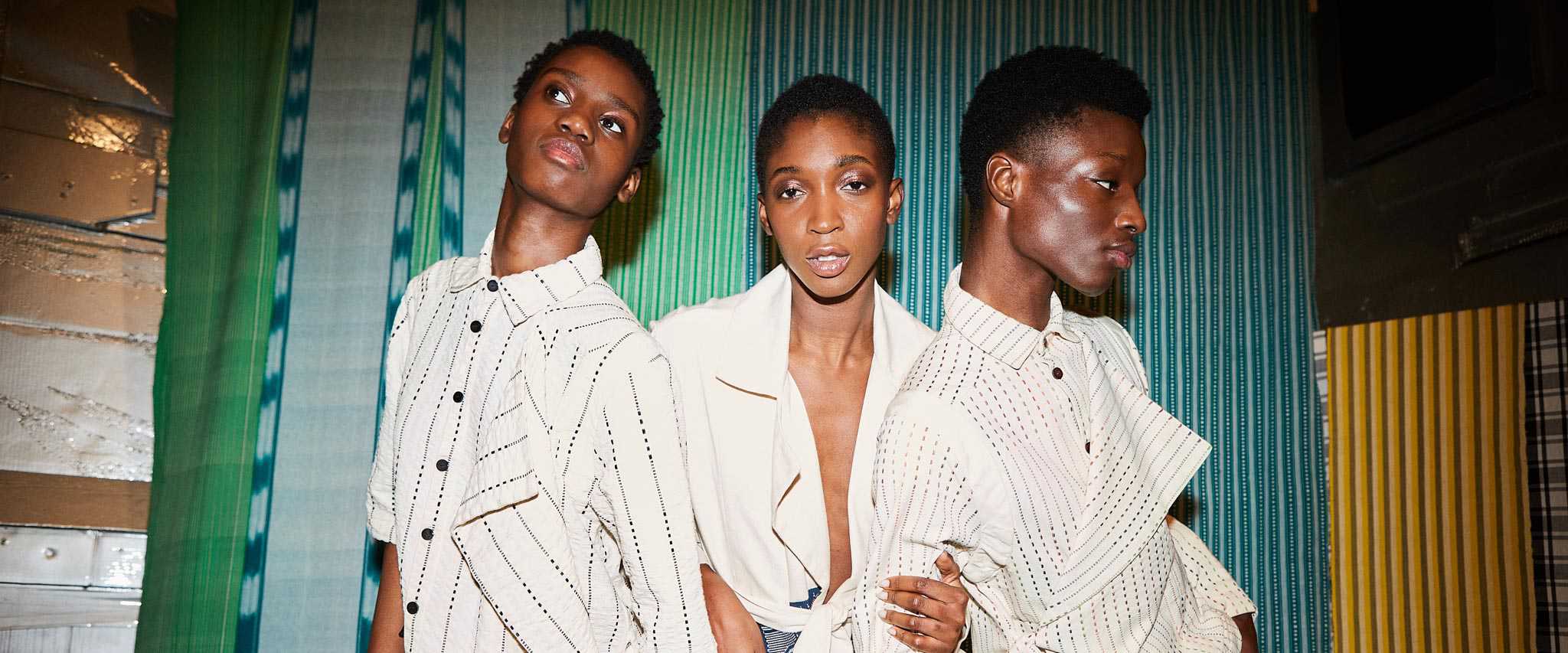 Lukhanyo Mdingi presents the Burkina Collection at Paris Fashion Week