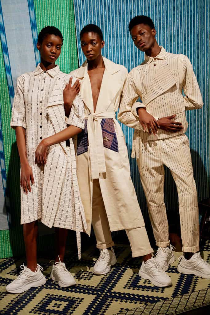 Lukhanyo Mdingi showcases his AW22 collection at Paris Fashion Week